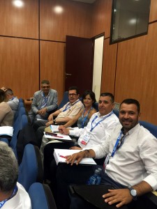 Miquel Jaume y José Tirado con los representantes del Catgas Energía 2