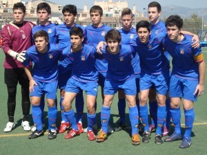 Marco Asensio con la Selección sub-16