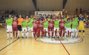 Pretemporada encuentro de futbol Sala, solidario a favor de Caritas Interparroquuial de Yecla, entre Elpozo Murcis FS vs Palma Futsal, Pabellon Jose Ortega Chumilla, Yecla, 15-09-2016, foto/Pascu Mendez