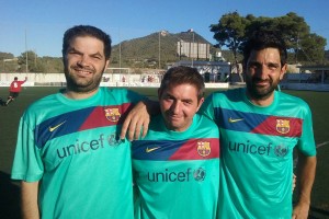 Miquel Grimalt, David Garrido i Guillem Grimalt