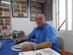 DON LUIS OLEA. PRESIDENTE DEL CLUB. 