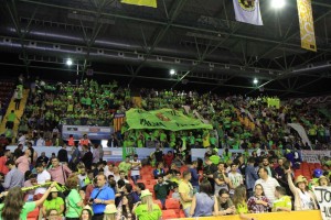 La afición del Palma Futsal en la final de la Copa del Rey de Sevilla el año pasado (3)