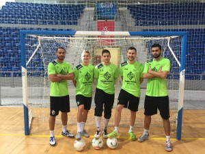 Attos, Éder, Sarmiento, Paradynski y Tomaz, en Son Moix (2)