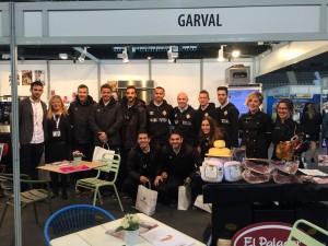 La plantilla del Palma Futsal en la feria Horeca (2)