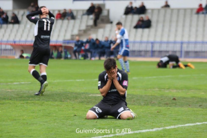 Xisco lamentándose Sabadell