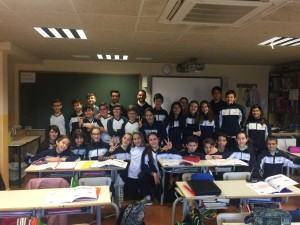 Chicho y Joselito visitan el colegio Pius XII (2)