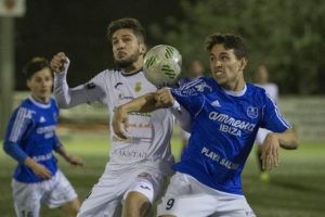 La derrota peñista contra el Platges acerca al San Rafael a su vecino ibicenco. Fotografía: Paco Natera
