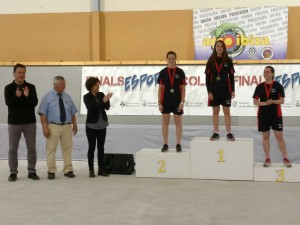 PODIUM CADETE FEMENINO