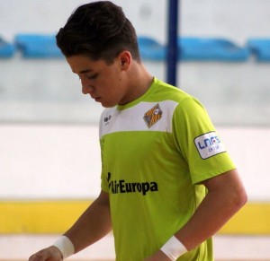 Pedro Palou con la camiseta del Palma Futsal 1