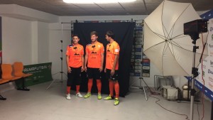 Making off de las fotos de porteros