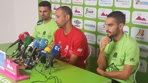 Vadillo, Favero y Chicho en la rueda de prensa 4