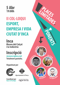 Cartel 2on Coloqui ESport Empresa Vida