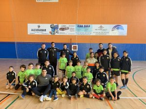 Carlos Barrón, Raúl Campos, Eloy Rojas y Hamza visitaron el campus de Alcúdia (1)