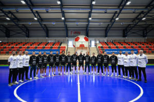 El Illes Balears Palma Futsal, en el Pálfi István Rendezvéncsarnok Sports Hall (2)